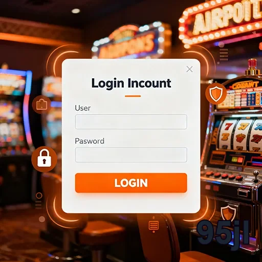 User logging into 95jl for secure casino gaming